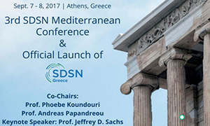 3rd SDSN Med Conference & SDSN Greece launch
