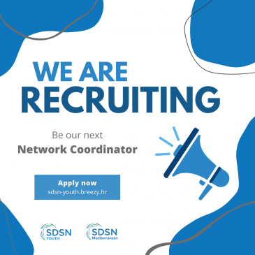 Call for Network Coordinator – SDSN Youth Mediterranean